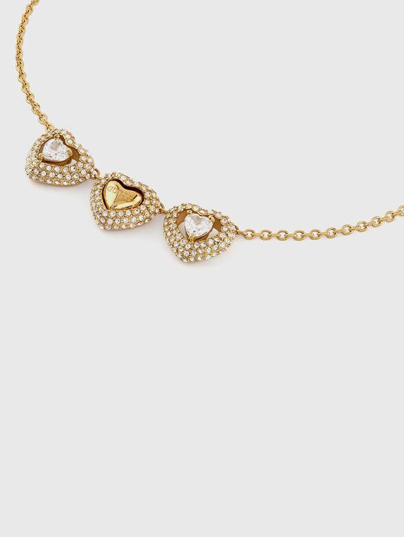 TRIPLE HEARTS necklace - 2