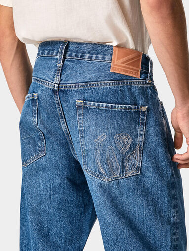 TYLER jeans with logo detail - 4