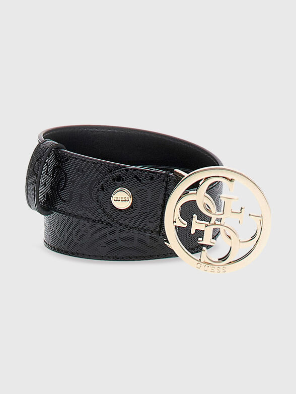 Eco leather belt with 4G logo - 1