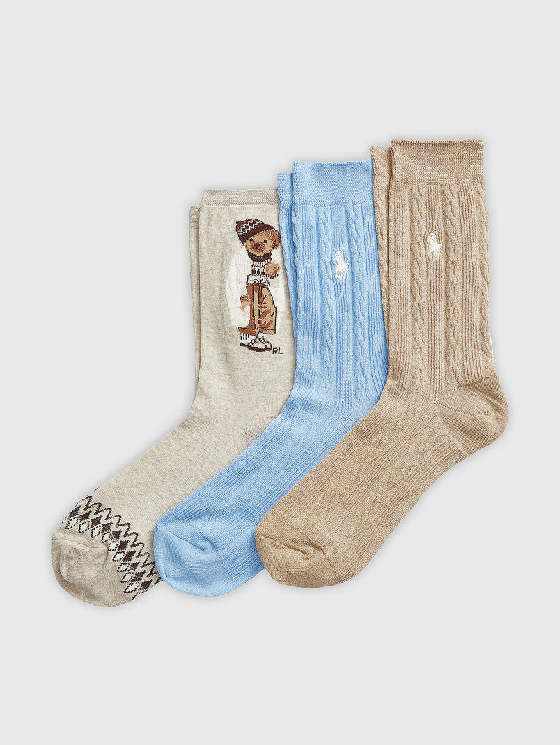 WINTER BEAR socks set - 3