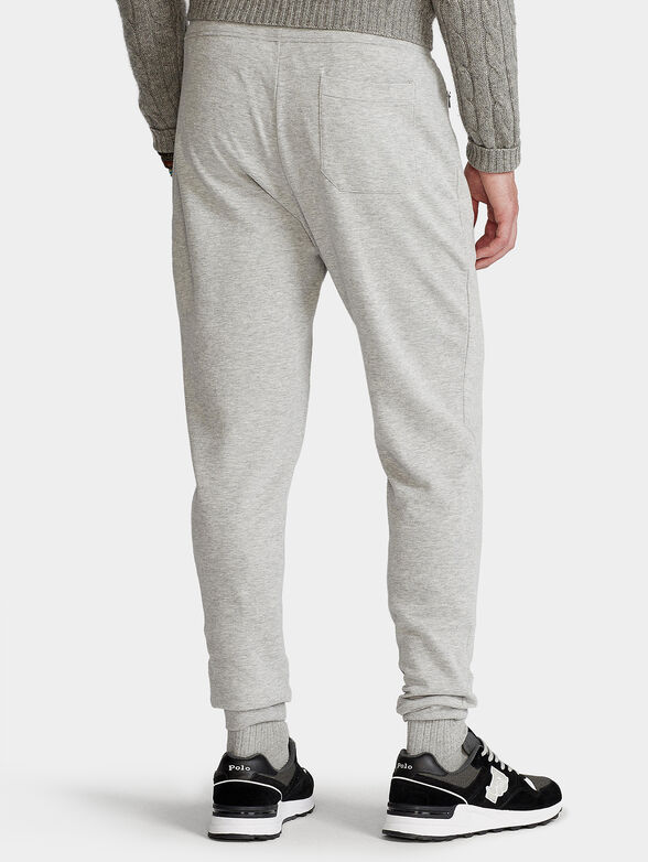 Sports pants in grey color - 2