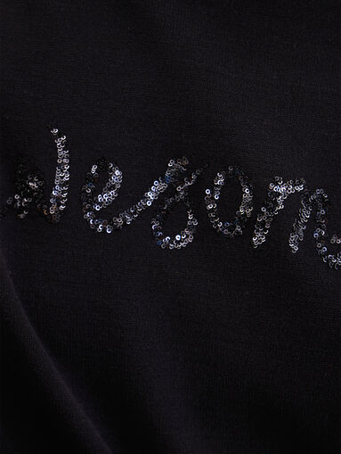 MARA sweater with sequins and accent stripes - 4