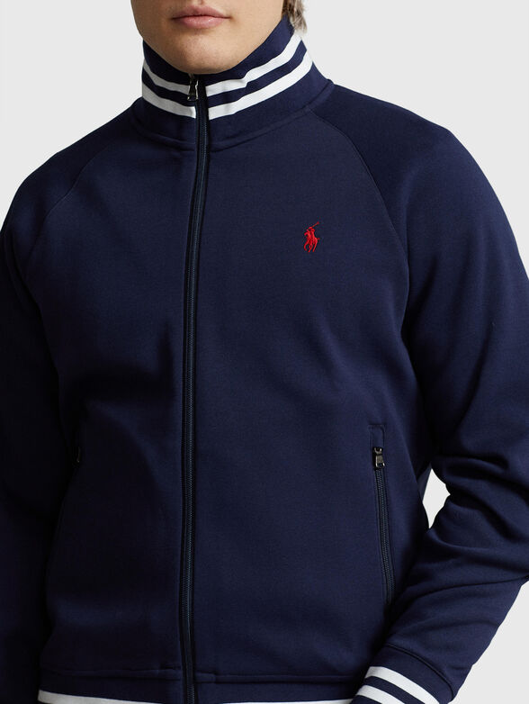 Sweatshirt with contrasrast stripes  - 4