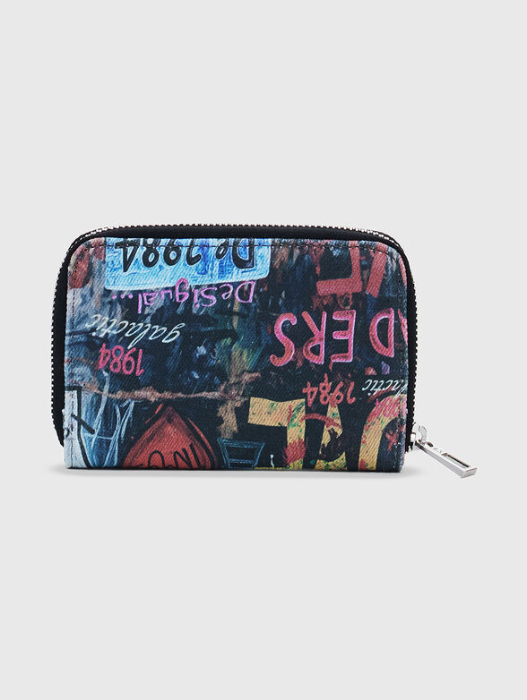 Wallet with print and logo - 2