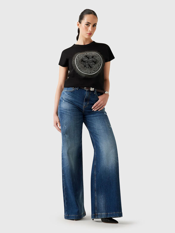 Cotton T-shirt with 4G logo - 2