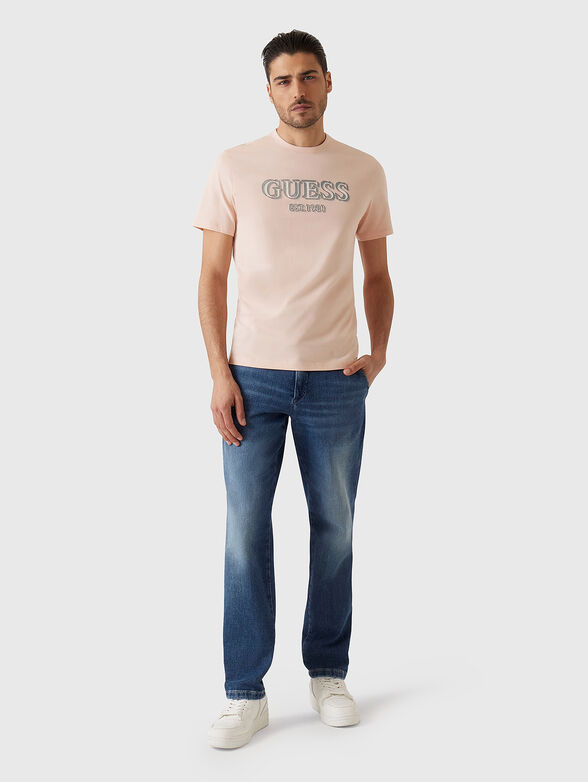 Slim T-shirt with logo embroidery - 2