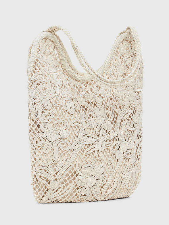 MARINETTE crochet shoulder bag - 4