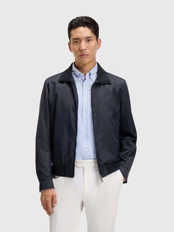 Monogram logo jacket - 1