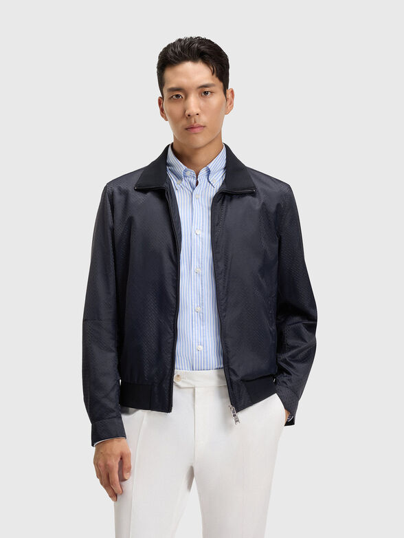 Monogram logo jacket - 1