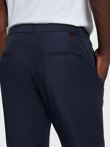 MYRON dark blue trousers - 4