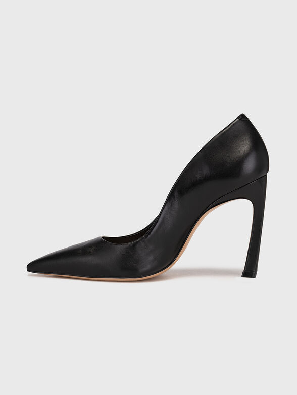 Leather heeled shoes - 4