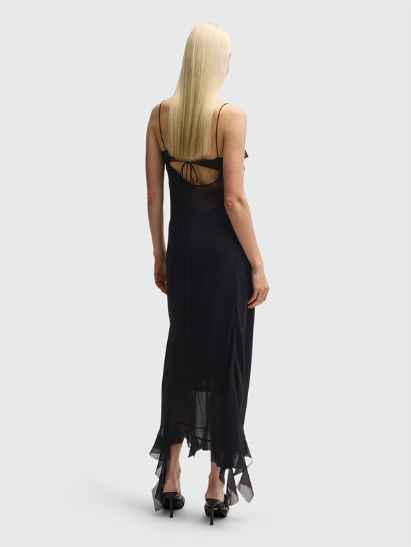 KAMANI midi dress with ruffles - 2