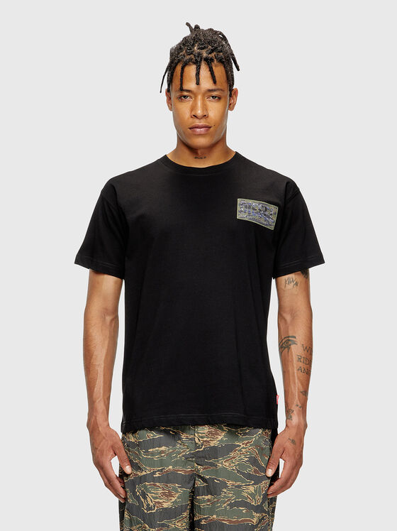 T-NORM-T3 cotton T-shirt with logo embroidery - 1