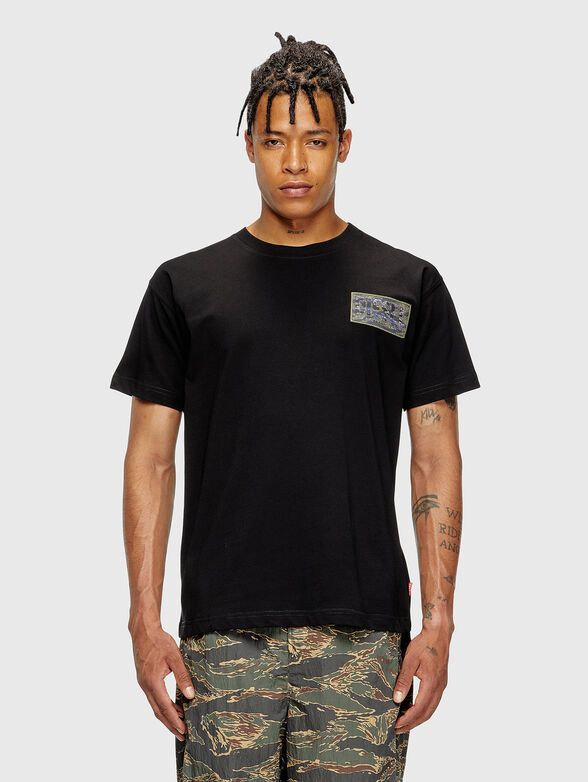 T-NORM-T3 cotton T-shirt with logo embroidery - 1