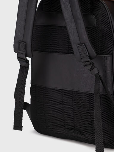 QUILT black backpack - 5
