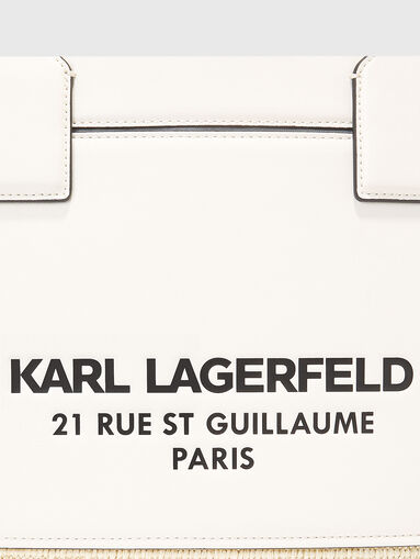 Large bag with contrasting logo - 4