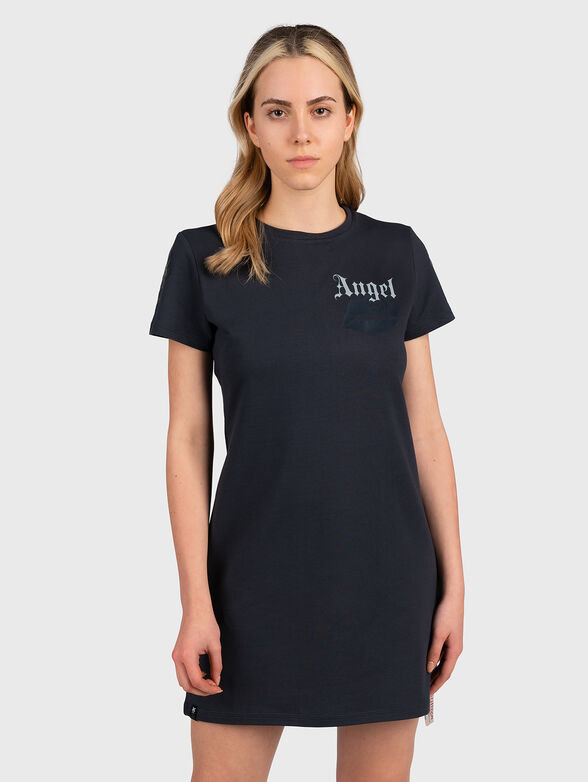 DL011 dark blue dress - 1