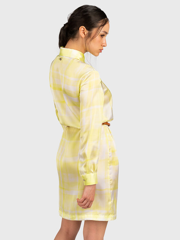 Shirt dress with jewel embroidery  - 2