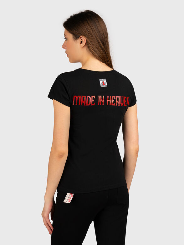 TSL077 T-shirt  in cotton blend with print - 2