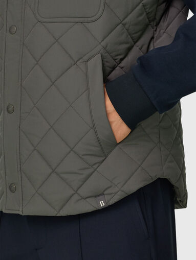 Military green vest - 5