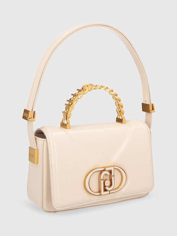 Black crossbody bag with top handle  - 1