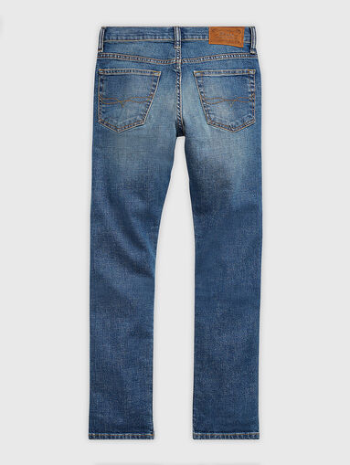 Blue slim jeans - 5