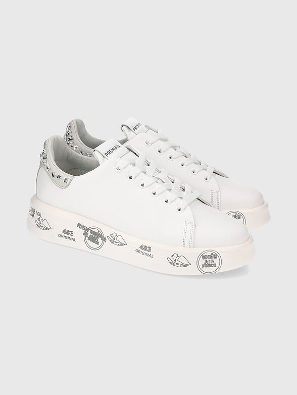 BELLE leather sneakers - 5