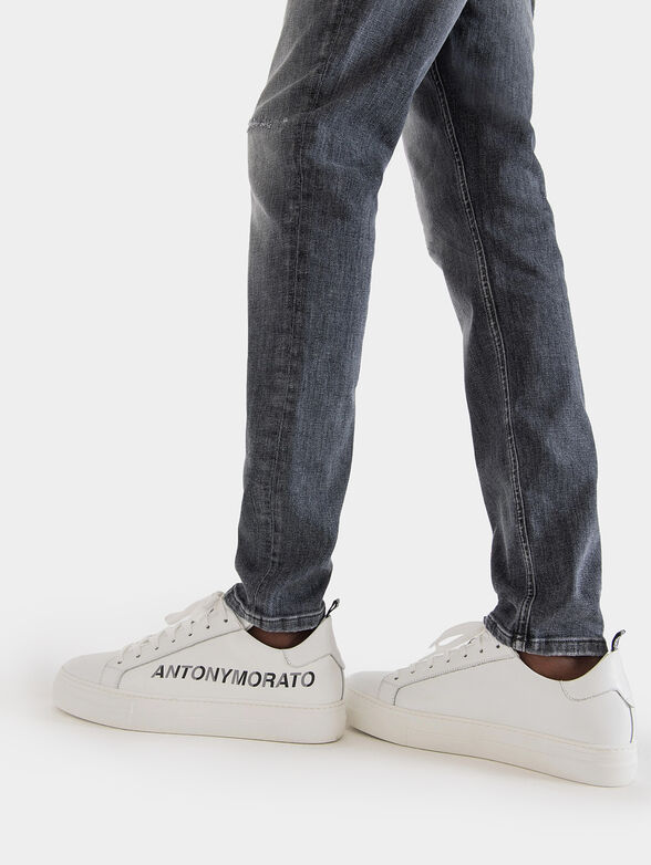 SCREEN leather sneakers - 2