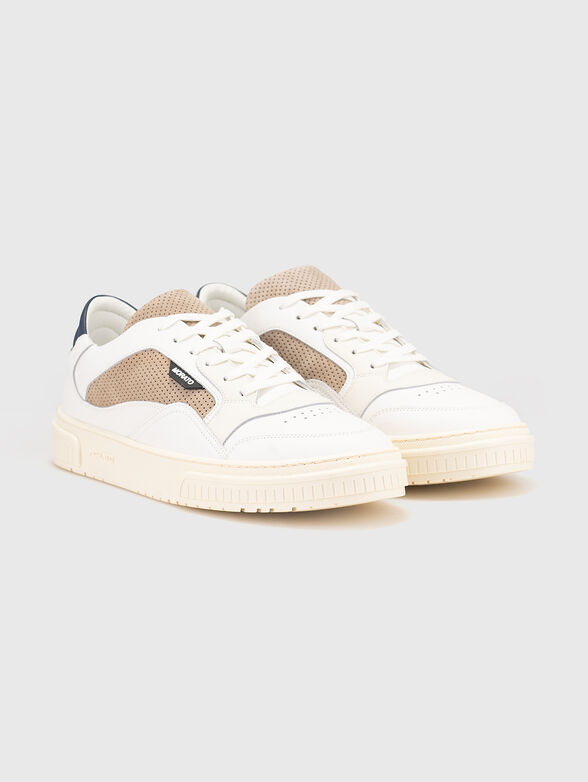 Leather sports shoes - 2