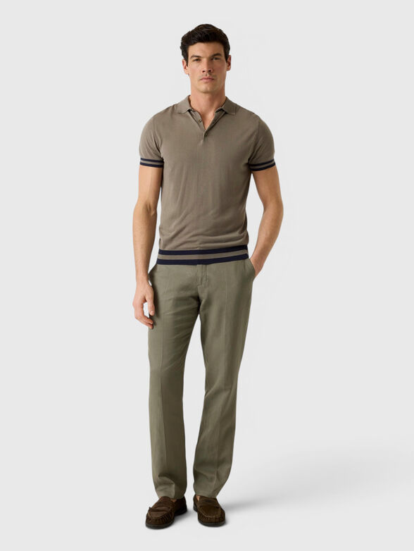 Short-sleeved polo shirt  - 2