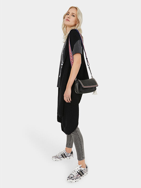 Crossbody bag in black color - 2