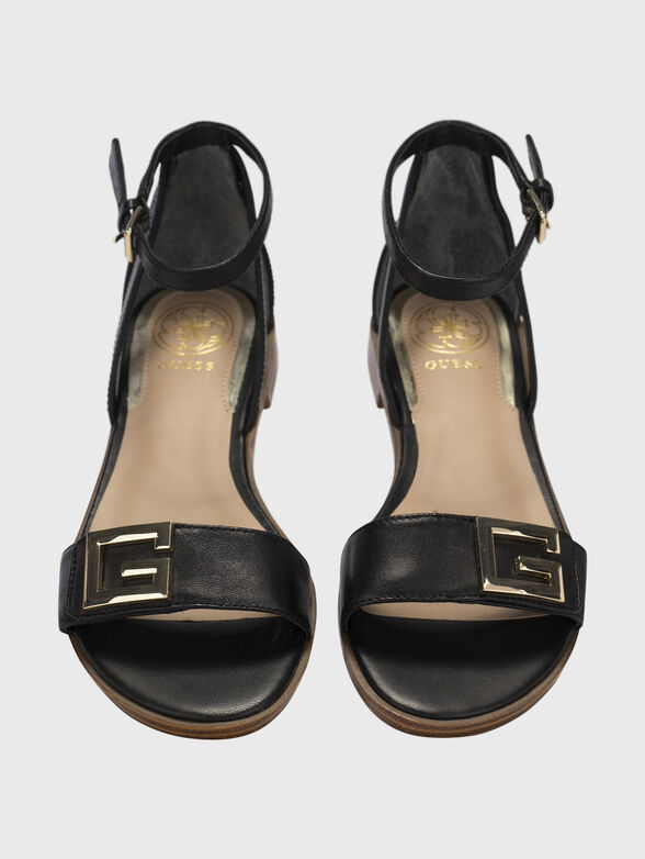 RASHIDA black sandals - 6