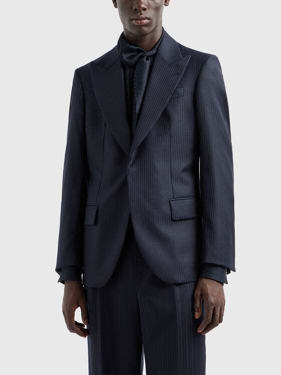 Вълнено сако с копче - 1