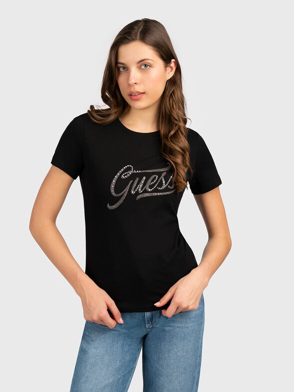 T-shirt with rhinestones - 1