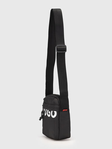 Crossbody bag with contrast logo - 3