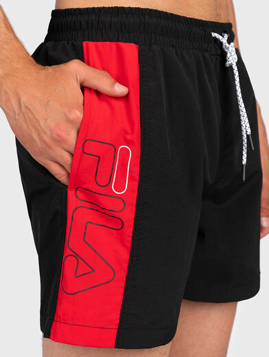 YAGO Swim shorts with contrasting insert - 2