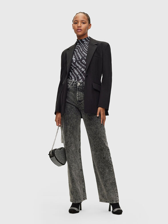 AMUELA black blazer brand HUGO — Globalbrandsstore.com/en