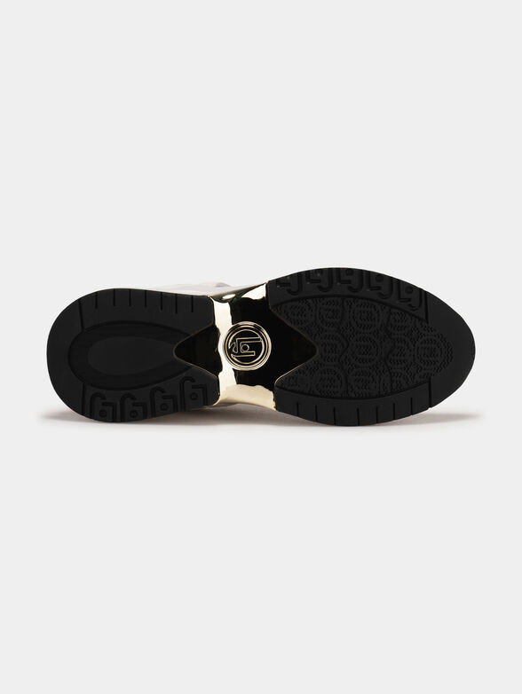 LILY 01 sneakers with golden accents - 5