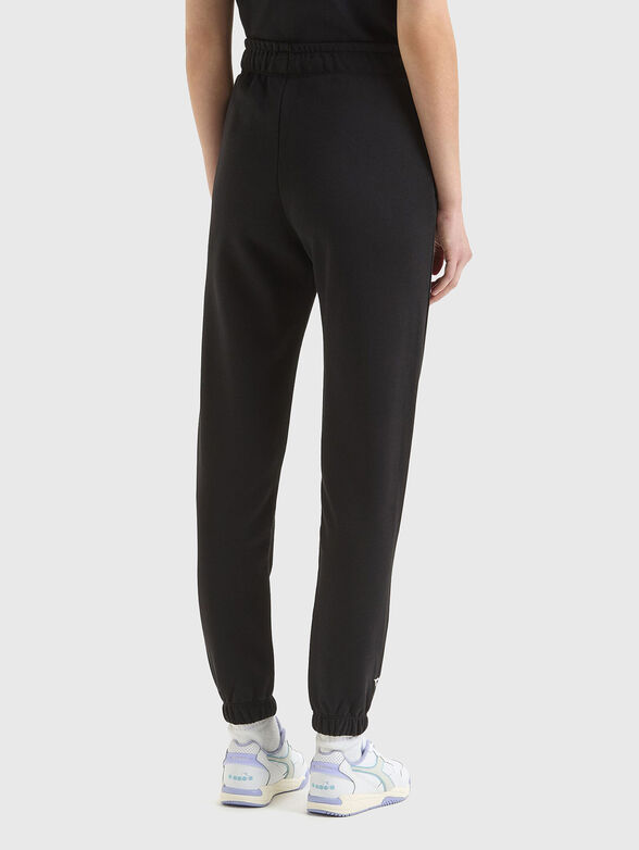 Black unisex sweatpants - 2