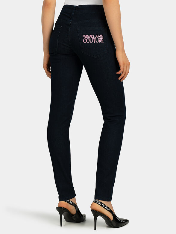 Skinny jeans with logo embroidery - 2