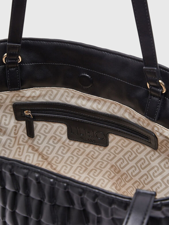 RICCI Large quilted bag - 4