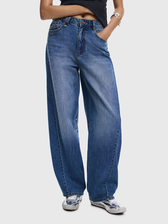 DENI jeans with wide legs - 1