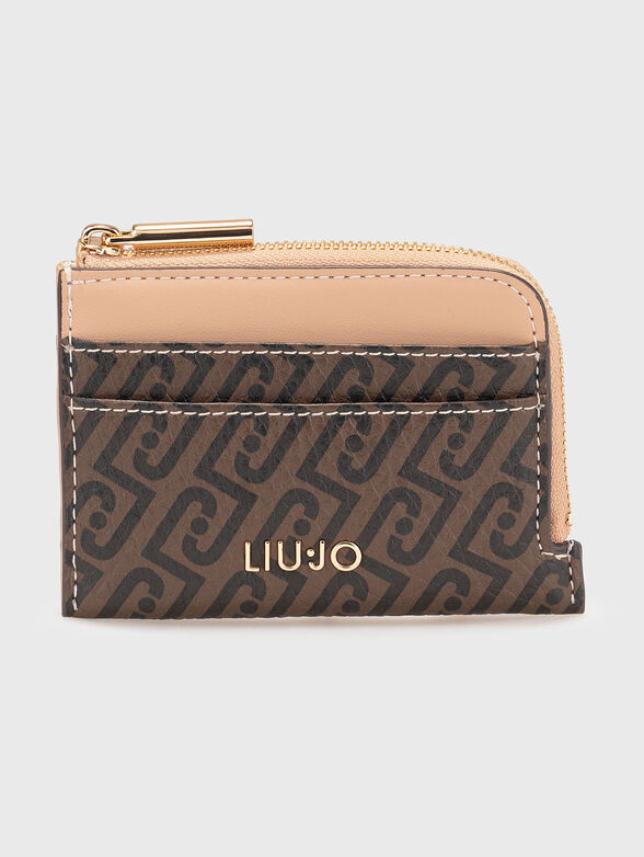 Monogrammed card holder - 1