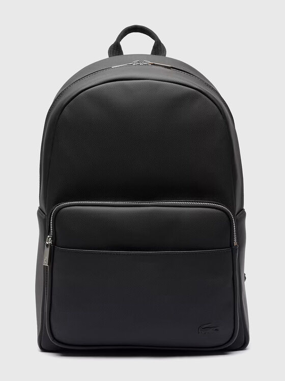 Faux leather backpack - 1