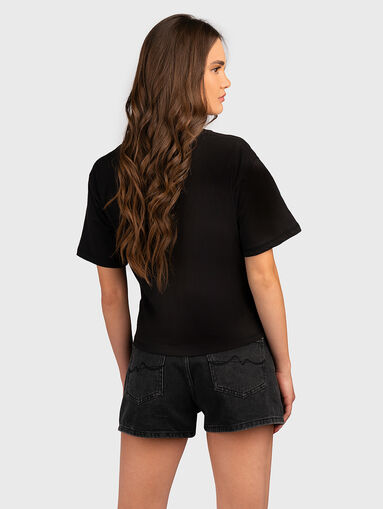 ODESSA cotton T-shirt with embroidery - 3