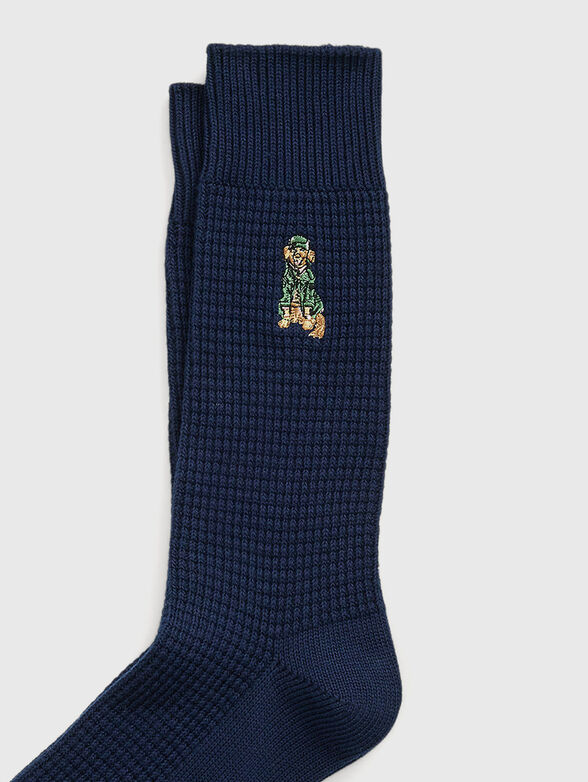 Socks with POLO BEAR embroidery - 1