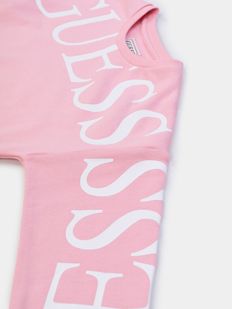 Sweatshirt with long sleeves and logo - 3