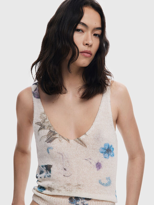 2-in-1 cardigan and knitted top  - 5