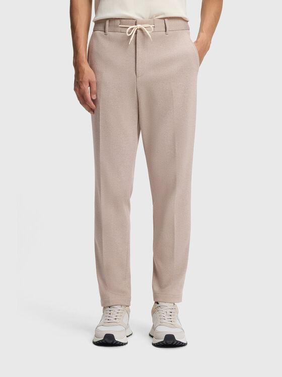 Слим панталон с връзки - 1