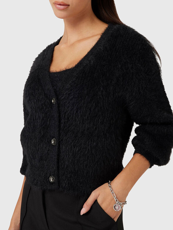 KEYLA  black cardigan - 4